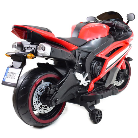 WIELKI MOTOR NA AKUMULATOR  -  GAZ W MANETCE, HAMULEC, ŚWIECĄCE KOŁA - SUPER JAKOSĆ/SD-R6