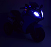 WIELKI  MOTOR ŚCIGACZ, MIĘKKIE KOŁA EVA, MIĘKKIE SIEDZENIE STRONG 2 EXCLUSIVE/NEL-1300
