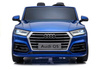 Pojazd na Akumulator Nowe Audi Q5 2-osobowe Niebieskie Lakierowane