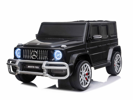 MERCEDES G63 AMG DLA 2 DZIECI, 24V, 4X4,  MIĘKKIE KOŁA EVA, MIĘKKIE SIEDZENIE, FULL OPCJA/S-307