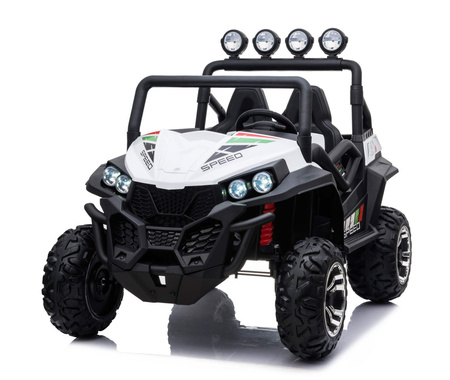 MEGA BUGGY 4X4  2x12V SPEED NEW DLA 2 DZIECI, MĘKKIE KOŁA, MIĘKKIE SIEDZENIA/S2588