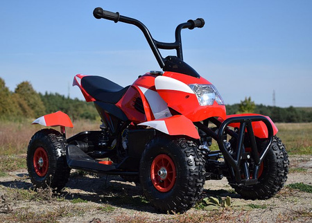 MEGA WIELKI QUAD, METALOWA KONSTRUKCJA, AMORTYZATORY, POMPOWANE KOŁA, LAKIER,GAZ W  MANETCE, MIĘKKIE SIEDZENIE/6688