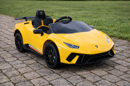 Auto na akumulator Lamborghini Huracan Żółte