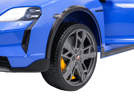 Pojazd Porsche Taycan Turbo S Niebieski