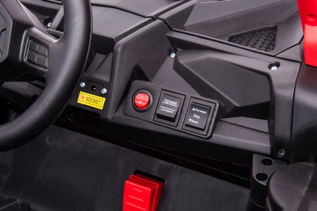 Auto Na Akumulator YSA036 Czerwone 4x4