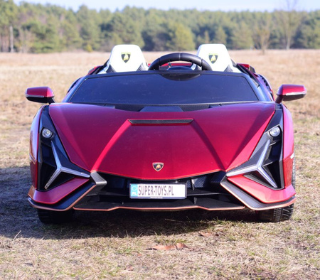 ORYGINALNE LAMBORGHINI SIAN NA AKUMULATOR,  WERSJA Z MIEJSCEM DLA RODZICA/QLS6988