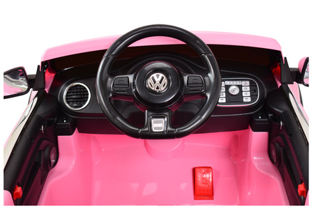 VW BEETLE,  MIĘKKIE SIEDZENIE , MIEKKIE KOŁA, SYSTEM ESW, RADIO FM, BLUETOOTH, ŚWIATŁA AWARYJNE /S303
