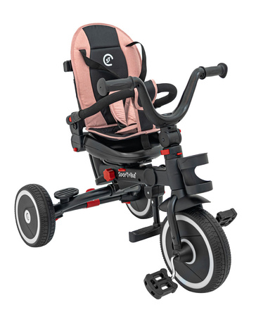 Rowerek Trzykołowy RIDER Różowy SPORTRIKE