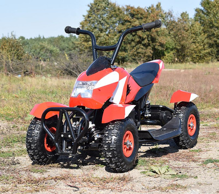 MEGA WIELKI QUAD, METALOWA KONSTRUKCJA, AMORTYZATORY, POMPOWANE KOŁA, LAKIER,GAZ W  MANETCE, MIĘKKIE SIEDZENIE/6688
