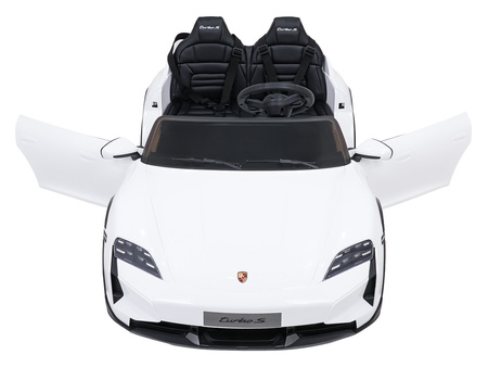 Pojazd Porsche Taycan Turbo S Biały