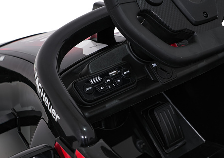 Pojazd Bolid Formuły E Porsche Czerwony