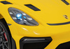 Pojazd Porsche Spyder RS 718 Żółty samochód sportowy