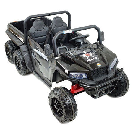 BUGGY 6 KOŁOWY DLA 2 DZIECI, ELEKTRYCZNA WYWROTKA, MIĘKKIE KOŁA, MIĘKKIE SIEDZENIE 800 WAT/XB1038