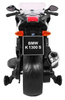 Motor na akumulator BMW K1300S dla dzieci Biały + Kółka pomocnicze + Dźwięki Światła + Wolny Start