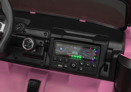 Pojazd RAM 3500 Różowy