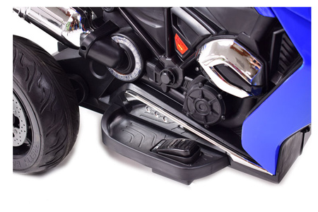 WIELKI  MOTOR ŚCIGACZ, MIĘKKIE KOŁA EVA, MIĘKKIE SIEDZENIE STRONG 2 EXCLUSIVE/NEL-1300