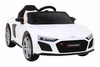 Audi R8 LIFT Samochodzik na akumulator Biały + Pilot