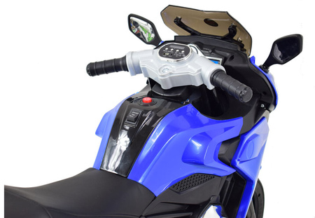 WIELKI  MOTOR ŚCIGACZ, MIĘKKIE KOŁA EVA, MIĘKKIE SIEDZENIE STRONG 2 EXCLUSIVE/NEL-1300