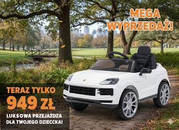 Pojazd Porsche Cayenne Biały