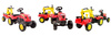 TRAKTOR NA PEDAŁY Z PRZYCZEPĄ I KOPARKĄ/ TR3007
