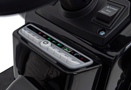 Koparka Traktor na akumulator dla dzieci Czerwony + Ruchome Ramię Łyżka + Pilot + Wolny Start + Radio FM + LED