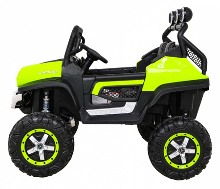 Mercedes Benz Unimog dla dzieci Zielony + Napęd 4x4