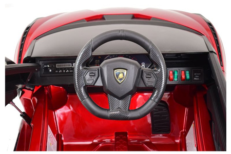 ORYGINALNE LAMBORGHINI SIAN, MIĘKKIE KOŁA, MIĘKKIE SIEDZENIE,  FUNKCJA BUJANIA - FULL OPCJA /QLS6388
