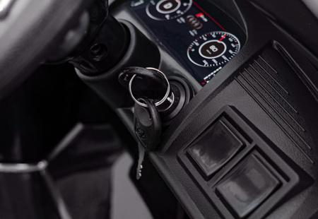 Audi R8 Policja na akumulator dla dzieci + Pilot + EVA + Wolny Start + MP3 LED