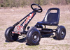 Gokart Czarny A-15 Pompowane Koła