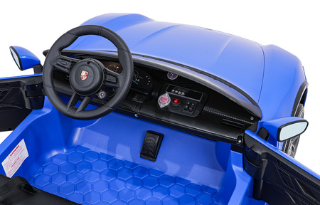 Pojazd Porsche Taycan Turbo S Niebieski