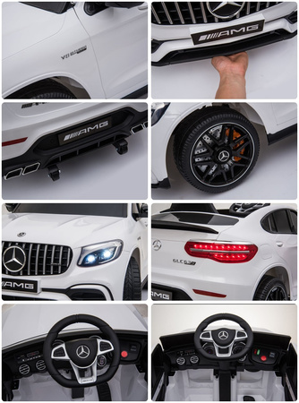 MERCEDES GLC 63S, MIĘKKIE SIEDZENIE,  MIEKKIE KOŁA, SYSTEM ESW, FUNKCJA BUJANIA/QLS5688