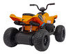 Quad McLaren Racing MCL 35 dla dzieci Pomarańczowy + Pilot + Wolny Start + EVA + Audio LED