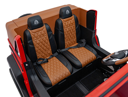 Pojazd Mercedes Benz MAYBACH G650 STRONG Czerwony