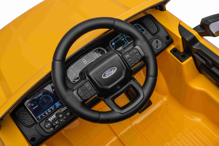 Pojazd Ford Ranger LIFT, Żółty Pickup