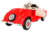 Mercedes Benz Retro 540A dla dzieci Czerwony