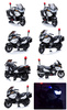 NAJWIĘKSZY SUPER SZYBKI MOTOR  ŚCIGACZ POLICYJNY 118, MIĘKKIE KOŁA, MIĘKKIE SIEDZENIE, GAZ W RĄCZCE, HAMULEC /HZB118