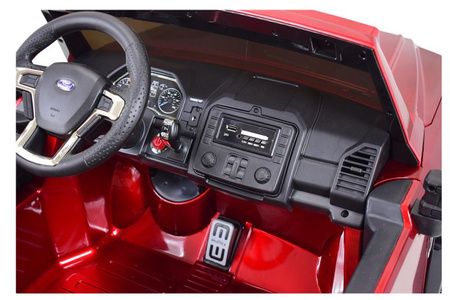 AUTO NA AKUMULATOR ORYGINALNY FORD SUPER DUTY 4X4,24V,LAKIER WALIZKA, PRZESUWANE SIEDZENIE/SX2088
