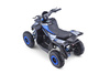 Quad HIPERFECT na akumulator Niebieski 35km/h + Silnik 1000W + Koła pompowane + Regulacja siedzenia
