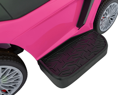Jeździk, Pchaczyk Lamborghini Aventador SV Różowy