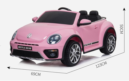VW BEETLE,  MIĘKKIE SIEDZENIE , MIEKKIE KOŁA, SYSTEM ESW, RADIO FM, BLUETOOTH, ŚWIATŁA AWARYJNE /S303