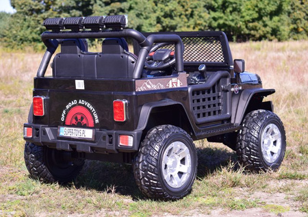 WIELKI DZIP 4X4  ROUGH SPEED, FUNKCJA BUJANIA, WALIZKA, MIĘKKIE KOŁA/XMX-617