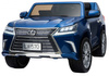 Lexus LX570 Lakierowane Autko dla 2 dzieci Niebieski  SUV + Pilot