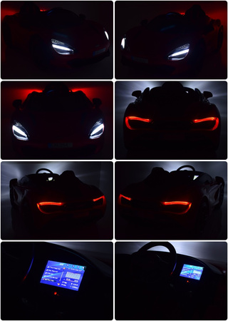 McLaren M720S  LAKIER, MP4, MIĘKKIE KOŁA, MIĘKKIE SIEDZENIE, PEŁNA OPCJA/DKM720S