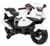 Motor na akumulator BMW K1300S dla dzieci Biały + Kółka pomocnicze + Dźwięki Światła + Wolny Start