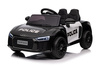 Audi R8 Policja na akumulator dla dzieci + Pilot + EVA + Wolny Start + MP3 LED