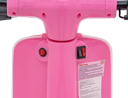 Pojazd Skuter Retro 23 Różowy