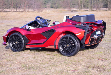 ORYGINALNE LAMBORGHINI SIAN NA AKUMULATOR,  WERSJA Z MIEJSCEM DLA RODZICA/QLS6988