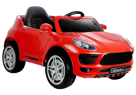 Auto na Akumulator Porsche Cayenne Czerwony