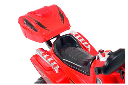MOTOR, MOTOREK ŚCIGACZ Z KUFERKIEM I DŹWIĘKAMI/MOTOR-518