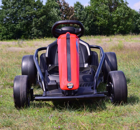 SZYBKI DRIFTUJĄCY GOKART NA AKUMULATOR 24 V SUPER ZABAWA FILM\SX1968